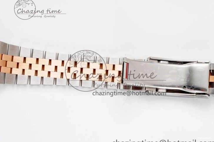 Jubilee Edition Dial VR3235 904L JDF RG V2 Steel Diamonds SS 41 RG Bracelet SS 1:1 Best DateJust Brown on 0828